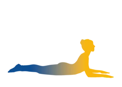 Hot Yoga pose illustration