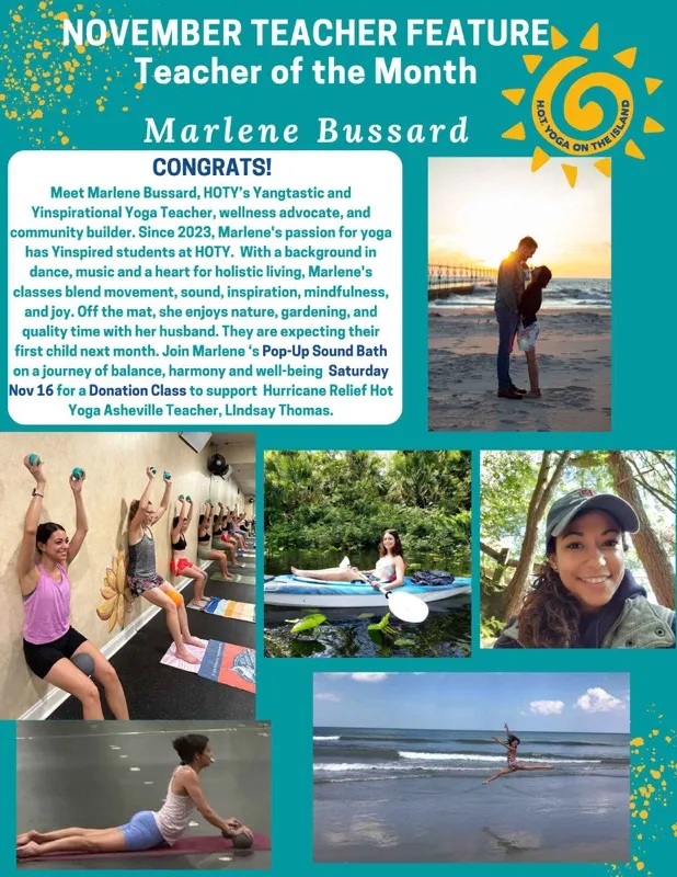 Marlene Bussard, Hot Yoga Institute
